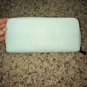 Wallet- light blue